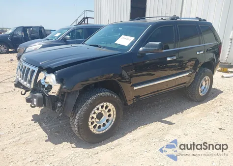 2008 Jeep Grand Cherokee Overland z USA, uszkodzony, nr VIN 1J8HR68218C199225